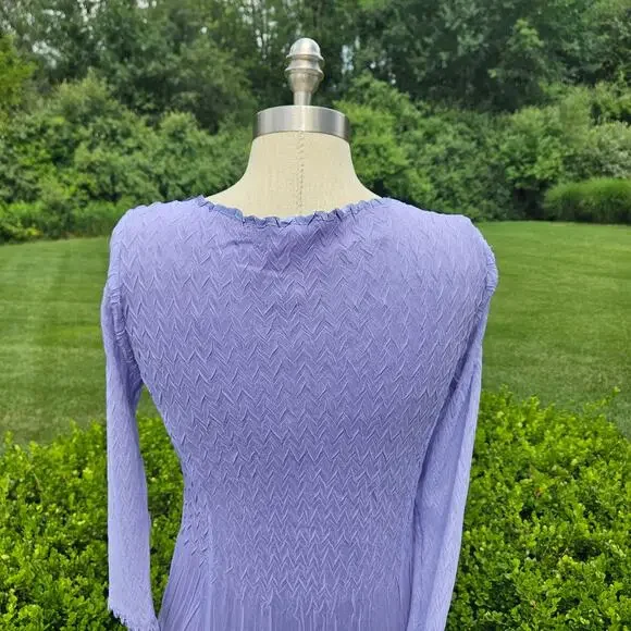 Komarov Beaded V-Neck Charmeuse Maxi Dress - Picture 6 of 10